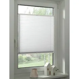 Schöner Wohnen Plissee Milla 130 x 130 cm weiß
