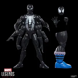 Marvel Dark Avengers Spider-Man Actionfigur 15 cm - Schwarz/Weiß