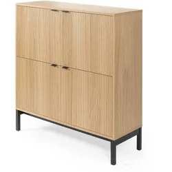 Portobello Highboard Sami Holz Braun Eiche