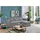 SUN GARDEN Carryhome Ecksofa Grau, 3-Sitzer, Füllung: Polyester, Schaumstoffflocken, Ottomane rechts, seitenverkehrt montierbar, L-Form, 230x155 cm, - Braun