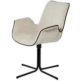 Jahnke Schalenstuhl POLE TWIST Polyester schwarz