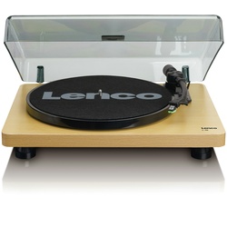 Lenco L-30 WOOD Plattenspieler Audio-Plattenspieler mit Riemenantrieb