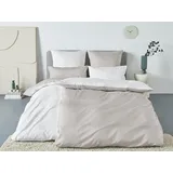 OTTO home Mila2 Mako-Satin Beige 135 x 200 cm + 2 x 40 x 80 cm
