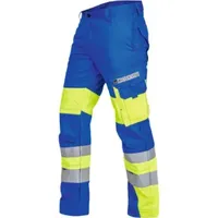 ROFA Multinorm-Bundhose VIS-LINE, kornblau / gelb, Konfektionsgröße DE: 48