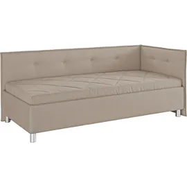 MAINTAL Polsterliege 109 x 210 cm Beige