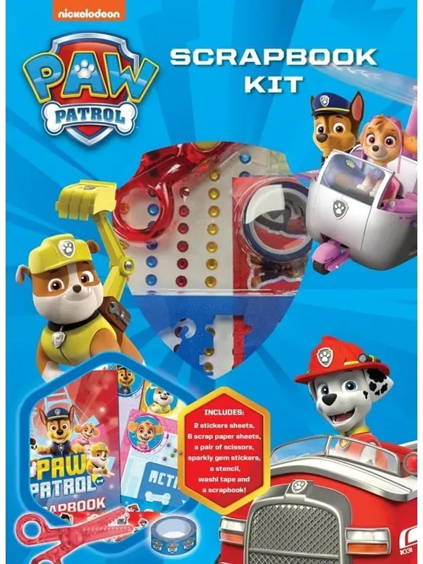 PAW PATROL Scrap Book Kit