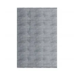 Teppich skandinavische stil, superweich, kurzflor, hoch-tief effekt, Waschbar