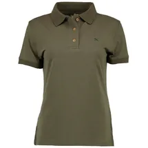 OS-TRACHTEN Damen-Poloshirt, oliv, XXL