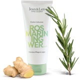 Jean & Len Freshe Fußcreme Rosmarin & Ingwer, pflegt intensiv und verleiht geschmeidige Haut, für trockene Füße, würziger Rosemary & Ginger Duft, Foot Cream, ohne Parabene & Silikone, vegan, 100 ml