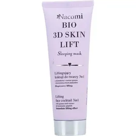 Nacomi Natural Creamy Face Mask Bio 3D Haut Lift 85 ml