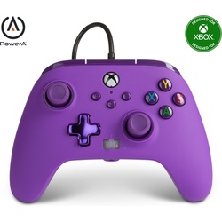 PowerA Controller Wired PowerA Royal Purple (Xbox One/Series X/PC) (Xbox Series X), Gaming Controller, Violett