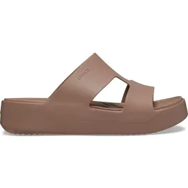 Crocs Getaway Platform H-strap Sandalen Latte 41-42