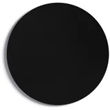 ALLboards Runde Magnettafel 80 cm Schwarz