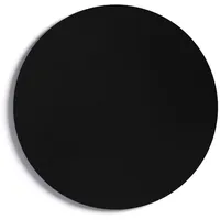 ALLboards Runde Magnettafel 80 cm Schwarz