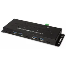 Logilink UA0319 - USB-C 3.1 Gen 2, 7-Port Combo Hub,