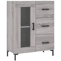 VidaXL Sideboard Grau Sonoma 69,5x34x90 cm Holzwerkstoff