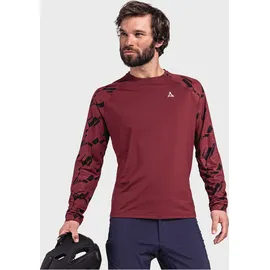 Schöffel Longsleeve Lakata Trail M (4-Wege-Stretch, schnelltrocknend) rot Herren