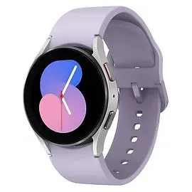 Samsung Galaxy Watch5 Silver 40 mm BT Sport Band Purple