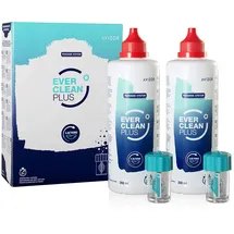 Avizor Ever Clean Plus Lösung 2 x 350 ml + Neutralisationstabletten 90 St.