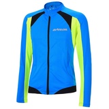 Airtracks Herren Fahrradtrikot Langarm Pro T blau-neon dunkelblau L