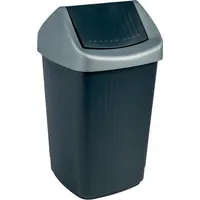 teko bekaform Bekaform Schwingdeckeleimer 50 l Anthrazit