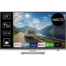 Reflexion LDDX24iBT 24" LED Full HD Camping Smart TV silber