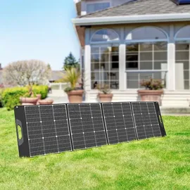 SWAREY Faltbares Solarpanel 200W Monokristallines Solarmodul für Powerstation Garten Camping RV Wandern Tablet