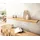 DeLife Wandregal Edge 145 cm 3 x 30 cm Beige