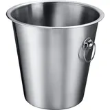 Westmark Flaschenkühler, 4,5 l", silberfarben, B:22,1cm H:20,1cm T:22,1cm, Edelstahl, Eiskübel, rostfrei, mit Tragegriffen, 5 Jahre Garantie