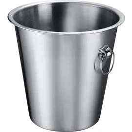 Westmark Flaschenkühler, 4,5 l", silberfarben, B:22,1cm H:20,1cm T:22,1cm, Edelstahl, Eiskübel, rostfrei, mit Tragegriffen, 5 Jahre Garantie