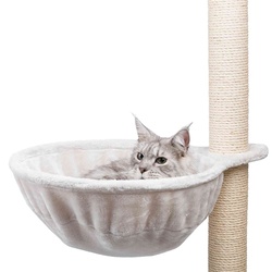 Katzen Kuschelsack XXL für Kratzbäume, Kratzbaum Ersatzteil, Ø 45cm, lichtgrau