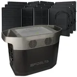 EcoFlow Delta Power Station 1300Wh + 3x Solar Panel 110W