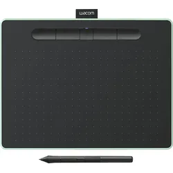 WACOM Intuos M mit Bluetooth Grafiktablett, Pistaziengrün