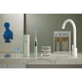 oclean X Ultra 20 S Green + Aufsteckbürsten 3 St. + Reiseetui