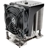 Silverstone Technology XE04-SP3 4U SFF Server/Workstation CPU Kühler für SP6/SP3/TR4 Sockel SST-XE04-SP3B (Schwarz+Schwarz)
