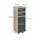 Vicco J-Shape Midischrank 30 x 95 cm Grau/Braun