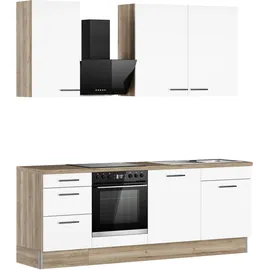 OPTIFIT Küchenzeile Fiona 230 cm weiß