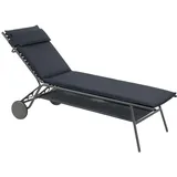 Lafuma Miami II Sonnenliege 200 x 70 x 30 cm Grau