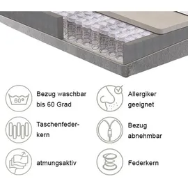 Yatas Bedding Dream Box Pro 160 x 200 cm H2/H3