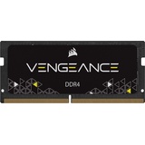 Corsair Vengeance SODIMM 32GB (1x32GB) DDR4 2666MHz CL18 Speicher für Laptop/Notebooks - Schwarz