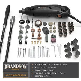 Brandson Multitool, Sägen, Fräsen, Polieren, Gravieren