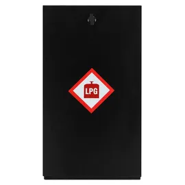 MONSTER SHOP Gasflaschenkasten für Wohnmobile Aus Stahl 7 Kg Butan Oder 6 Kg