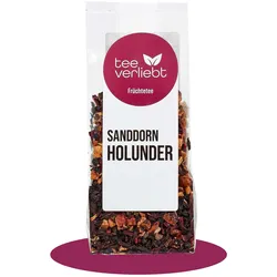 teeverliebt - Sanddorn Holunder loser Früchtetee 100 g