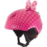 Giro Unisex – Erwachsene Launch Plus Skihelme, Pink Bow Polka Dots 22, S