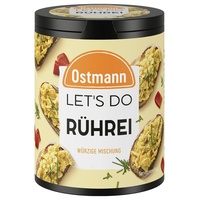 Ostmann Gewürze - Let's Do Rührei | Gewürzsalz für Rührei, Omelette und weitere Ei-Gerichte | Würzige Mischung mit Schnittlauch, Muskatnuss und Kurkuma | 75 g in recyclebarer Metalldose