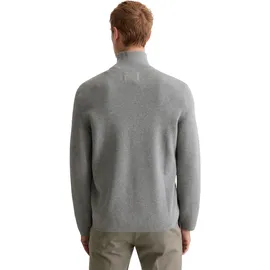 Marc O'Polo Herren, Cardigan grau unifarben, grau, Frühjahr/Sommer 2026