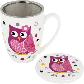 Wurm Teetasse 0,11 l Weiß 3 St.