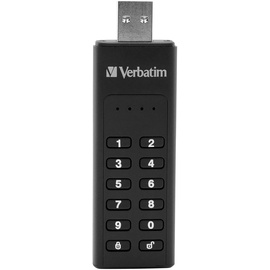 Verbatim Keypad Secure 128 GB schwarz USB 3.0