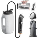JUTIMER Tragbar Po Dusche 2.5L - Elektrisches Bidet-Reise-Bidet, Outdoor & Wandern, ersetzt Feuchtes Toilettenpapier, ideal für Männer, Frauen, Schwangerschaft & Reisen,Duschbrause