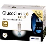 aktivmed GlucoCheck GOLD Blutzuckerteststreifen